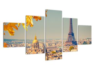 Modern festmény - Párizs - Eiffel -torony
