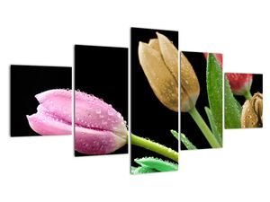 Modern kép - virágok 