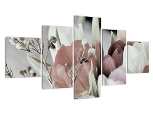 Modern kép - virágok 