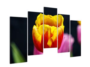 Modern kép - virágok 