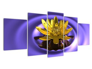 Modern kép - virágok 