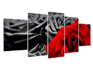 Modern kép - virágok 