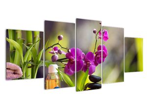 Modern kép - virágok 