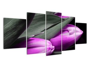 Modern kép - virágok 