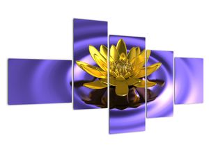 Modern kép - virágok 