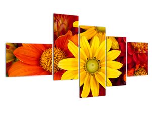 Modern kép - virágok 