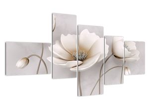 Modern kép - virágok 